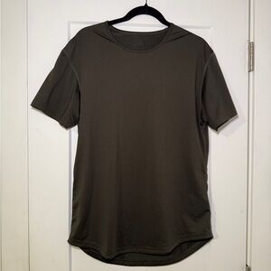 BYLT Basics Performance Dark Green Short Sleeve Tee